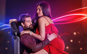 Neil Nitin Mukesh and Adah Sharma on the poster of Bollywood thriller movie, Bypass Road